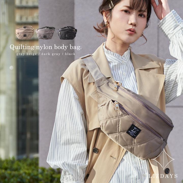 LIZDAYS（リズデイズ） ボディバッグ ウエストポーチ ナイロン