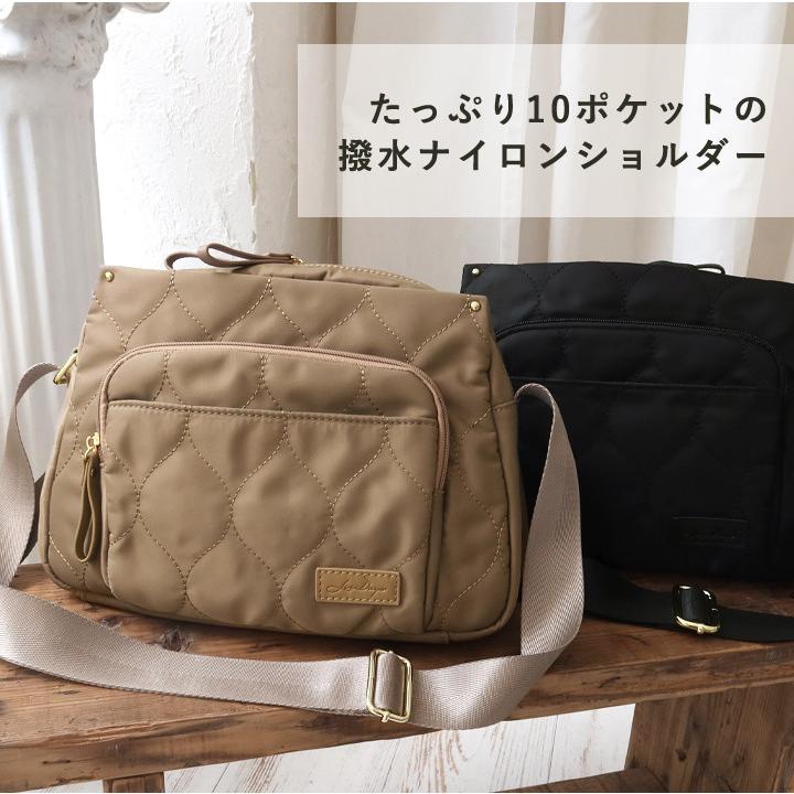 キルティング ショルダーバッグ レディース 斜めがけ 大容量 軽量 10