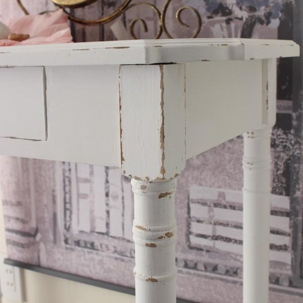 ドレッサー アンティーク調 ミラー付き ホワイト フランス 輸入家具