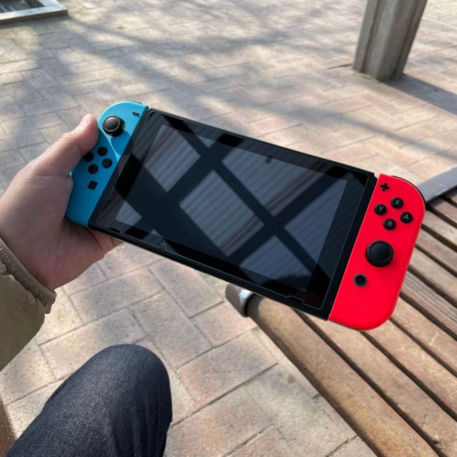 Nintendo Switch スイッチ ブルーライトカット 子供の目を守る ガラス