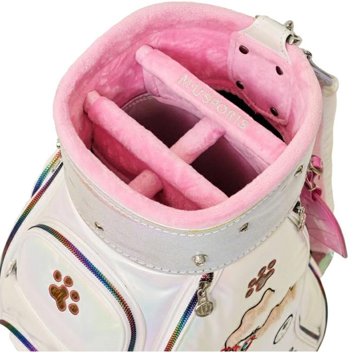 M・U SPORTS MU SPORTS MUスポーツ ゴルフバッグ レディース 2輪