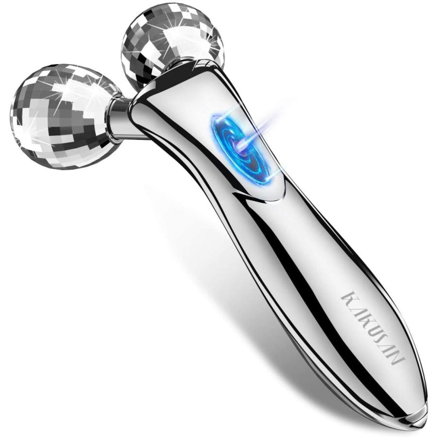 KAKUSAN 美容ローラー Y字型 充電不要 防水 マイクロカレント