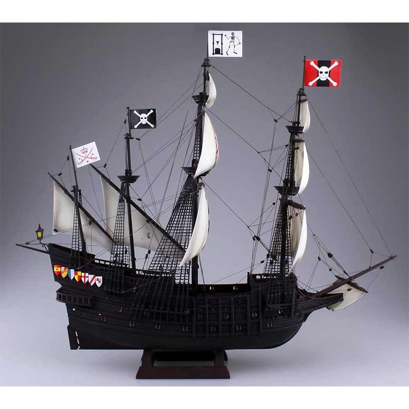 青島文化教材社 アオシマ プラモデル 1/100 大型帆船 No.12 海賊船