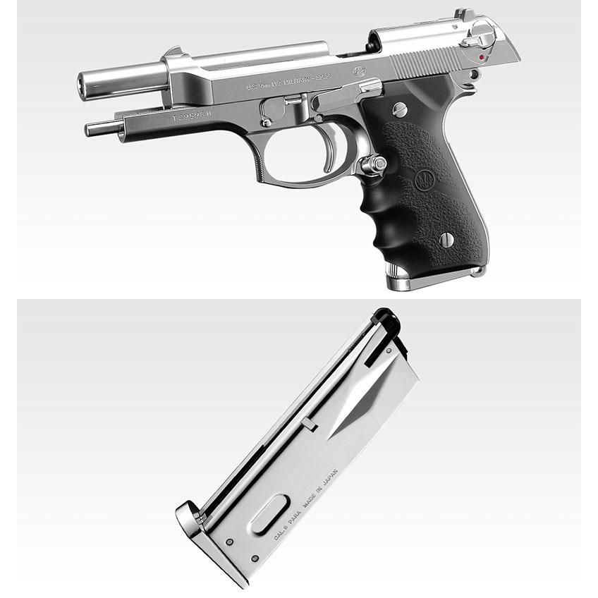 TOKYO MARUI（東京マルイ） ガスブローバック M92F クロームステンレス