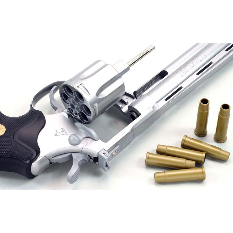 クラウンモデル コルト パイソン 6インチ シルバー 18才以上用エア