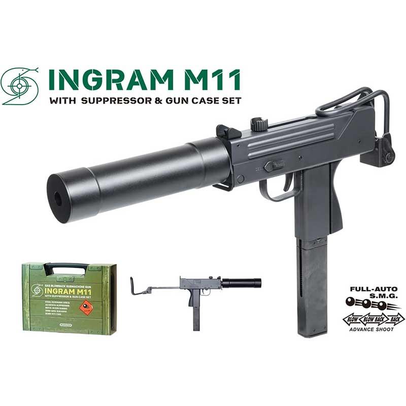 MARUZEN（マルゼン） ガスブローバックサブマシンガン イングラム M11