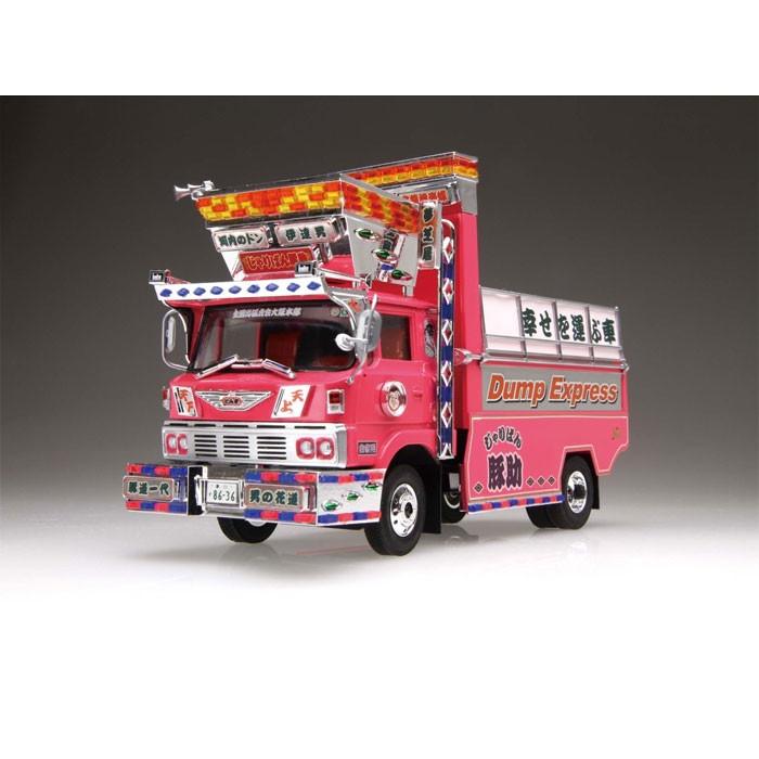アオシマ プラモデル 1/32 バリューデコトラ No.17 じゃりぱん豚助 4t