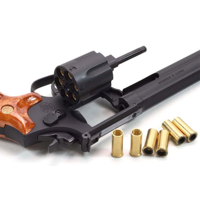 クラウンモデル S&W M586 4インチ ブラック 18才以上用ガスリボルバー