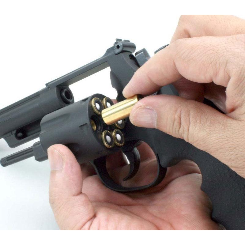 クラウンモデル S&W M19 4インチ ブラック 18才以上用ガスリボルバー