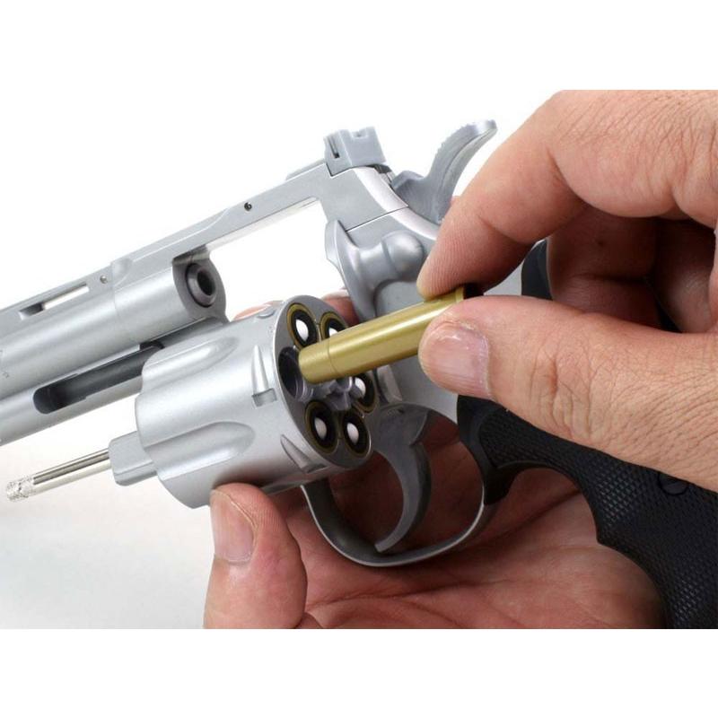 クラウンモデル コルト パイソン 6インチ シルバー 10才以上用エア