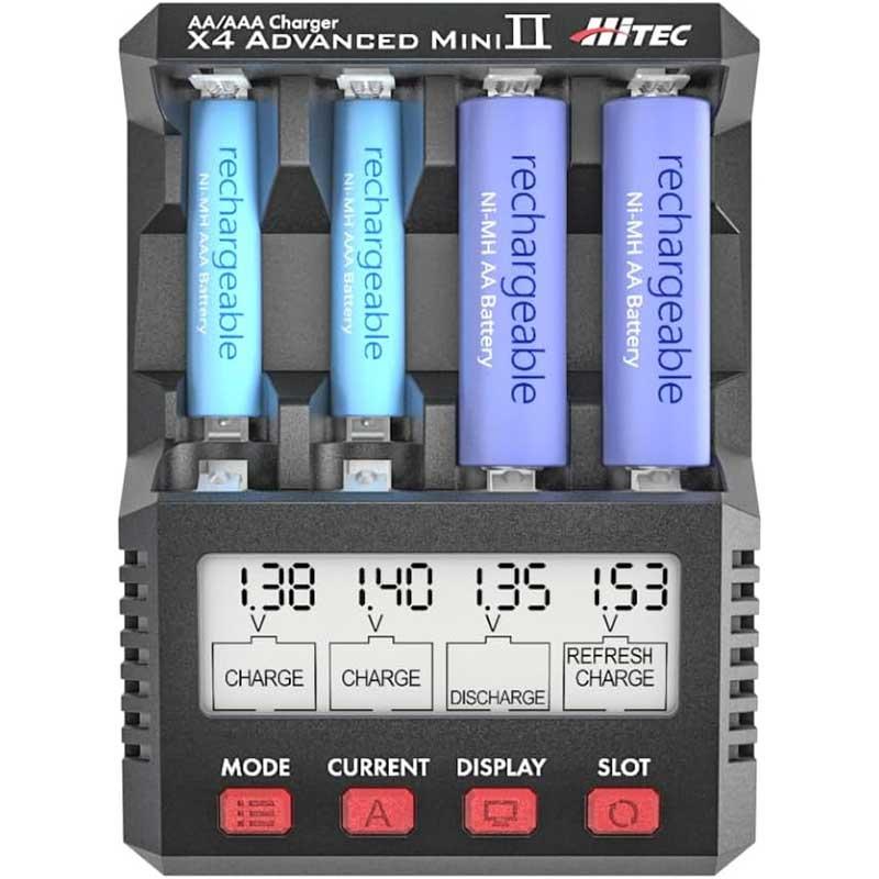 HiTEC（ハイテック） 単三・単四Ni-cd、Ni-MH充電池 充電器 放電器 AA