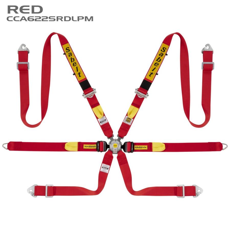 sabelt（サベルト） 6点式シートベルト CCA622LPM ツーリングカー用