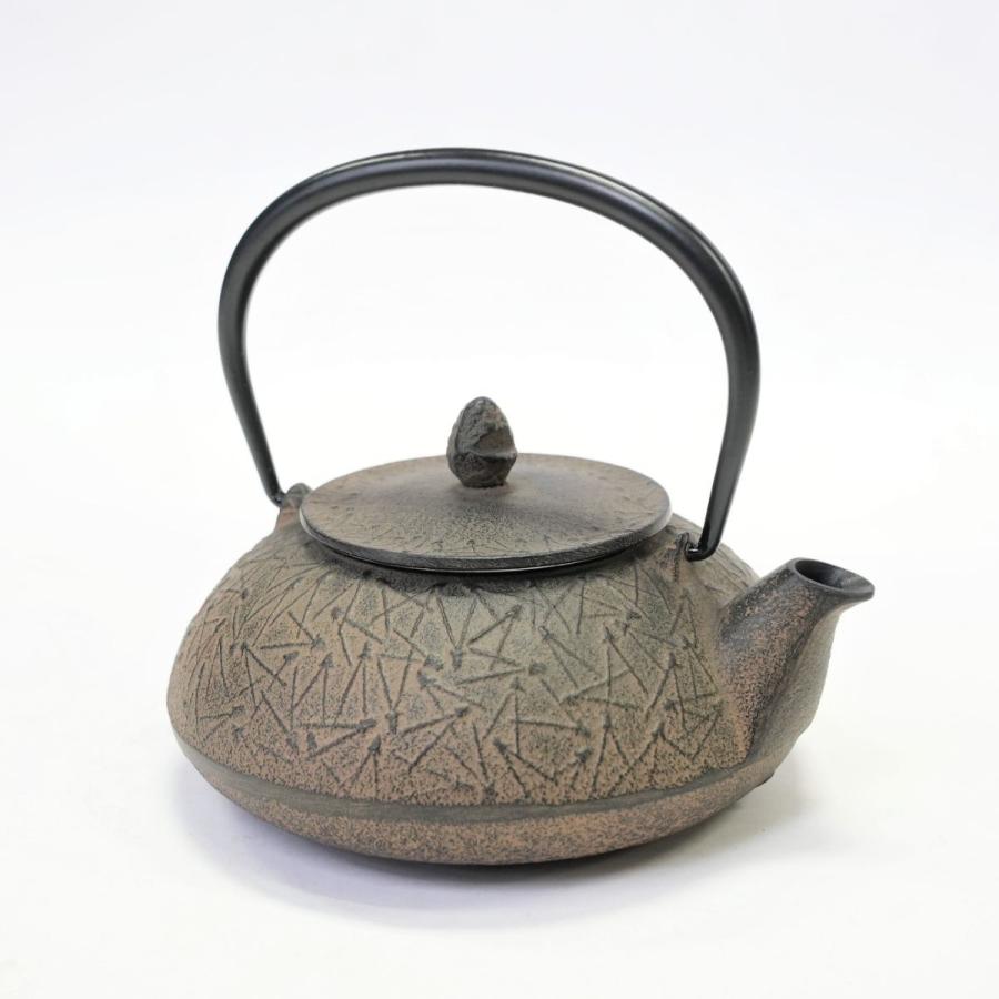 南部鉄器 及富 小鉄瓶 松葉 ひさご色 0.5リットル 南部宝生堂 岩手県