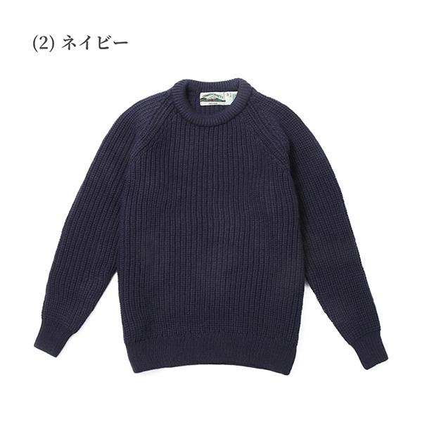 アランクラフト Aran Crafts クルーネック ウールニット