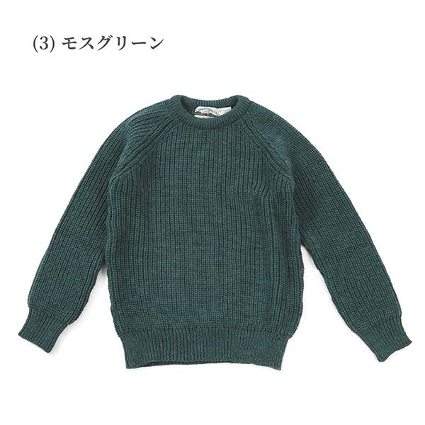 アランクラフト Aran Crafts クルーネック ウールニット