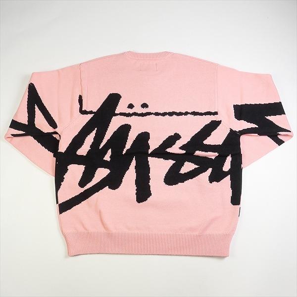 STUSSY ステューシー STOCK SWEATER PINK ニット ピンク Size 【L