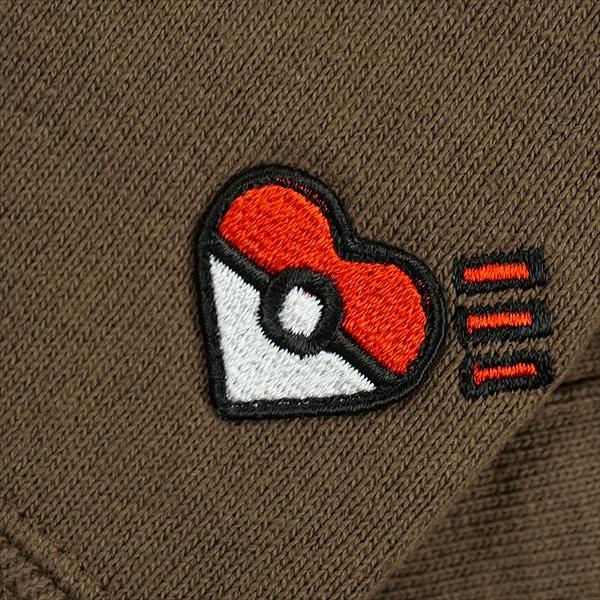 HUMAN MADE ヒューマンメイド ×POKEMON 25AW HEAVYWEIGHT HOODIE BROWN