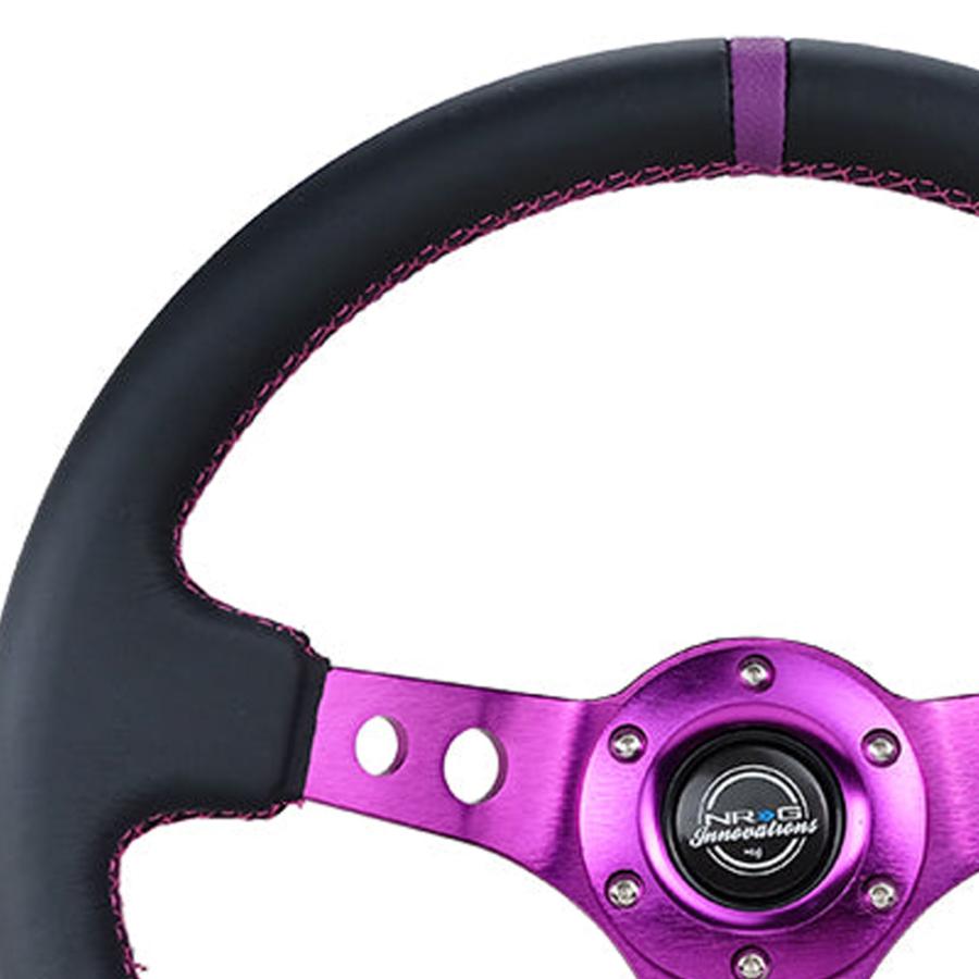 NRG RST-006 強化 ステアリング ホイール 350mm エヌアールジー