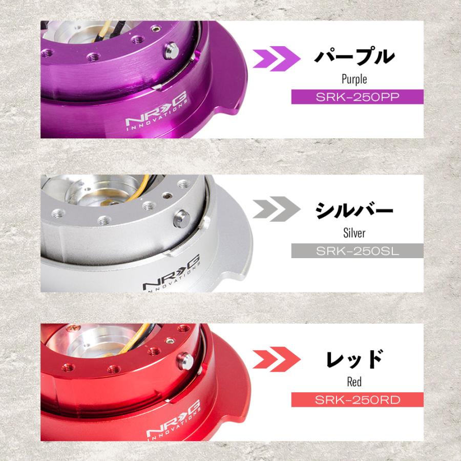 NRG SRK-250 革新的な クイックリリースキット 2.5 エヌアールジー