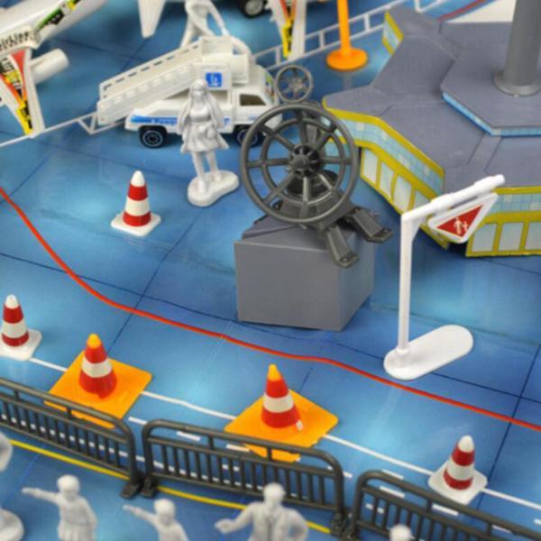 シミュレーション空港シーン玩具輸送飛行機おもちゃの家の装飾