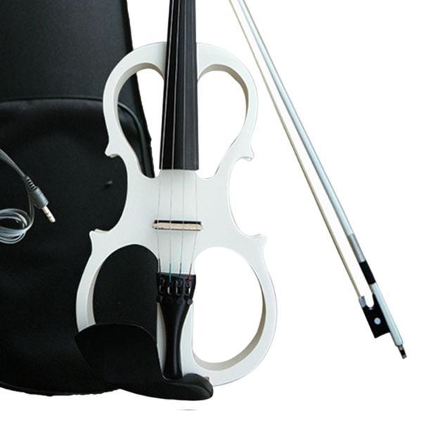 エレクトリックバイオリン 4/4 バイオリン弓 電子クワイトバイオリン