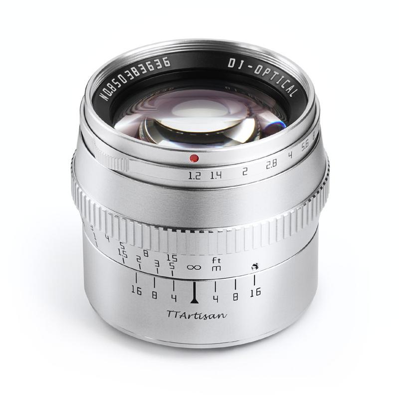 TTArtisan 50mm f/1.2 C 富士フイルムXマウント 単焦点レンズ 国内正規