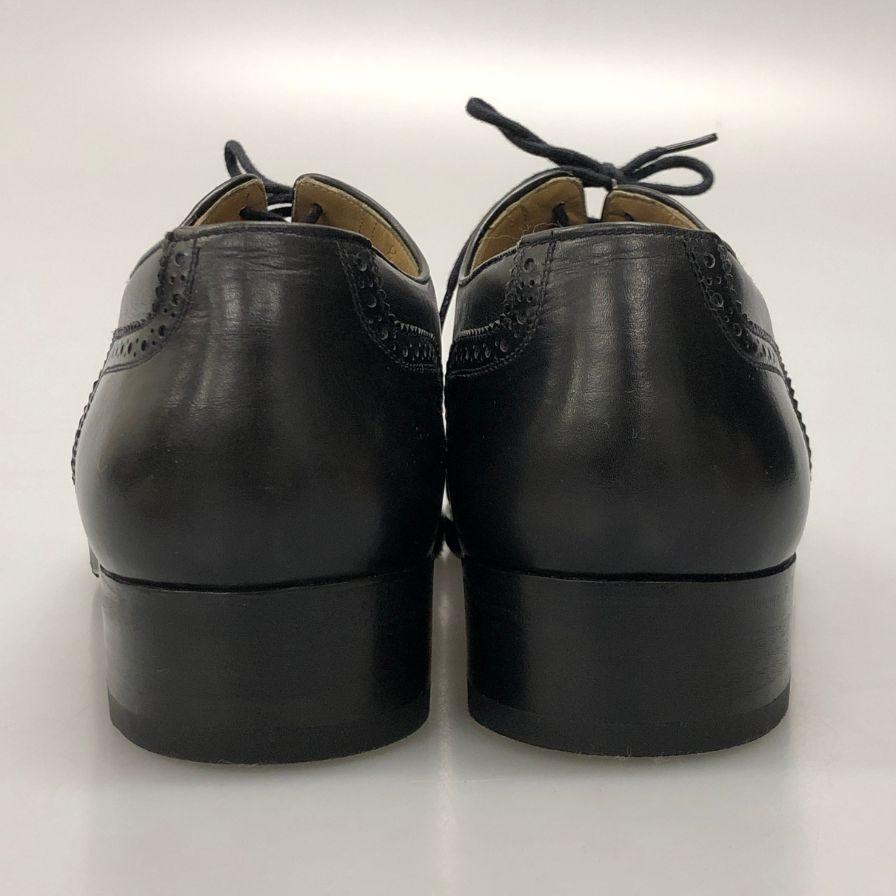 タニノクリスチー レースアップシューズ ウィングチップ ブラック