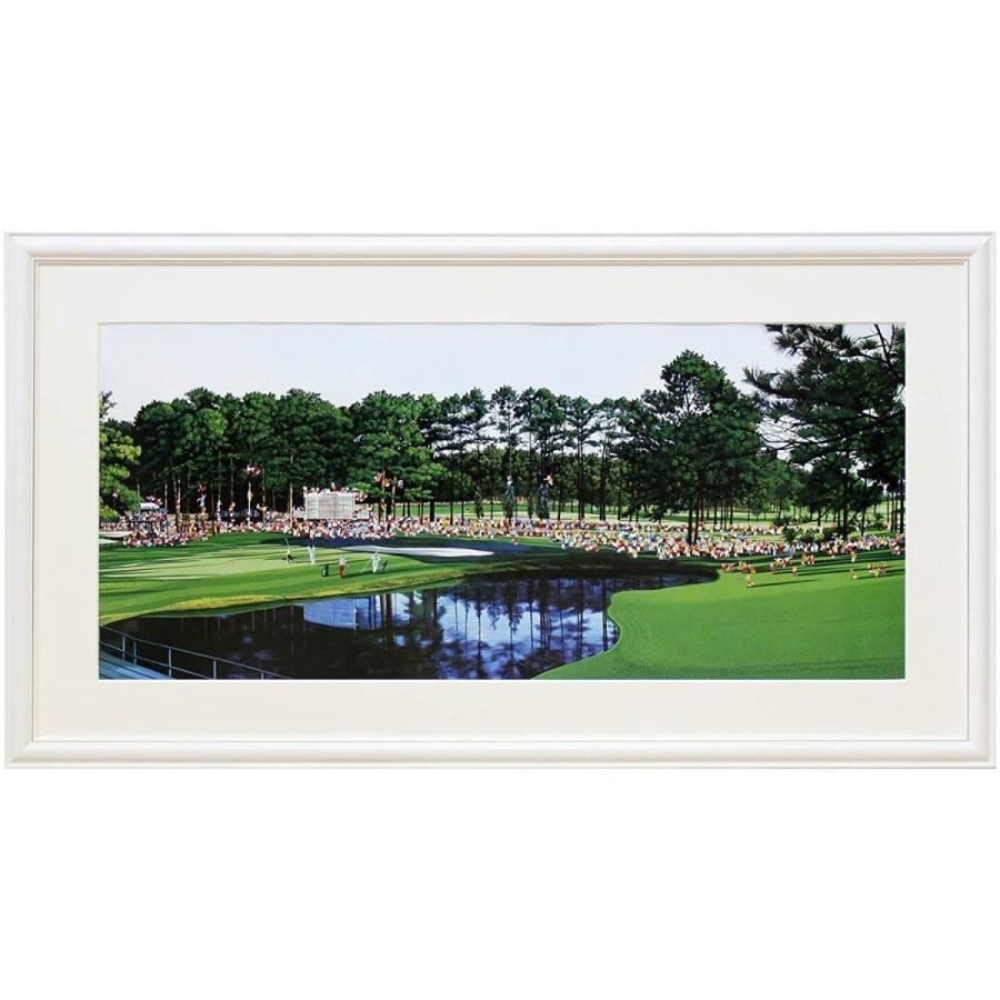 新品 ヒロ・ヤマガタ マスターズ ヒロヤマガタ アートポスター ゴルフ