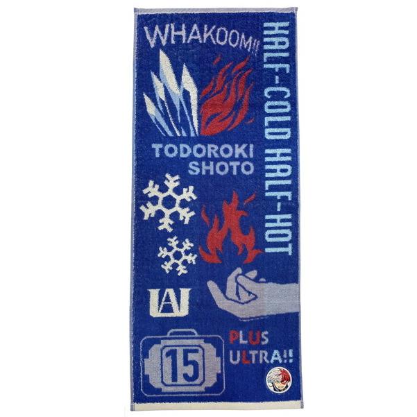 フェイスタオル 僕のヒーローアカデミア 轟 焦凍 アイコン タオル