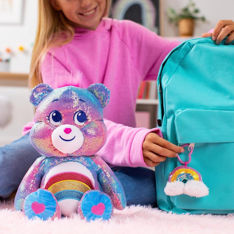 ケアベア チアベア スパンコール ぬいぐるみ コレクターズエディション