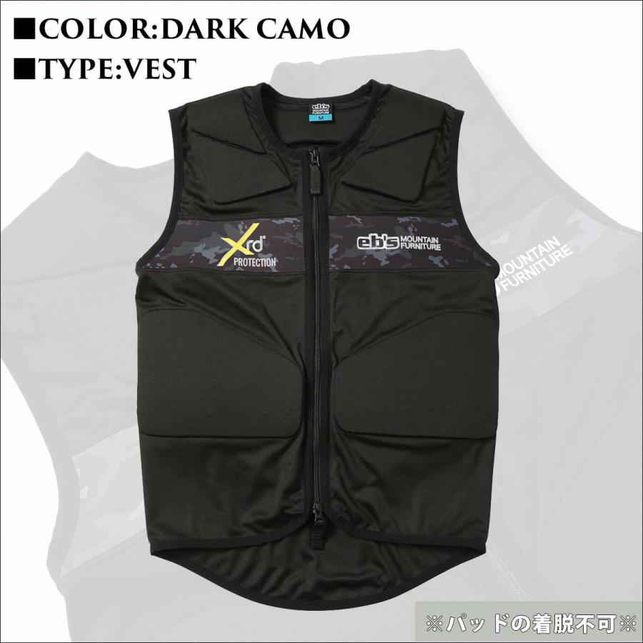 eb's（エビス） 25/26 スノー プロテクター ベスト 大人 スノボ スキー