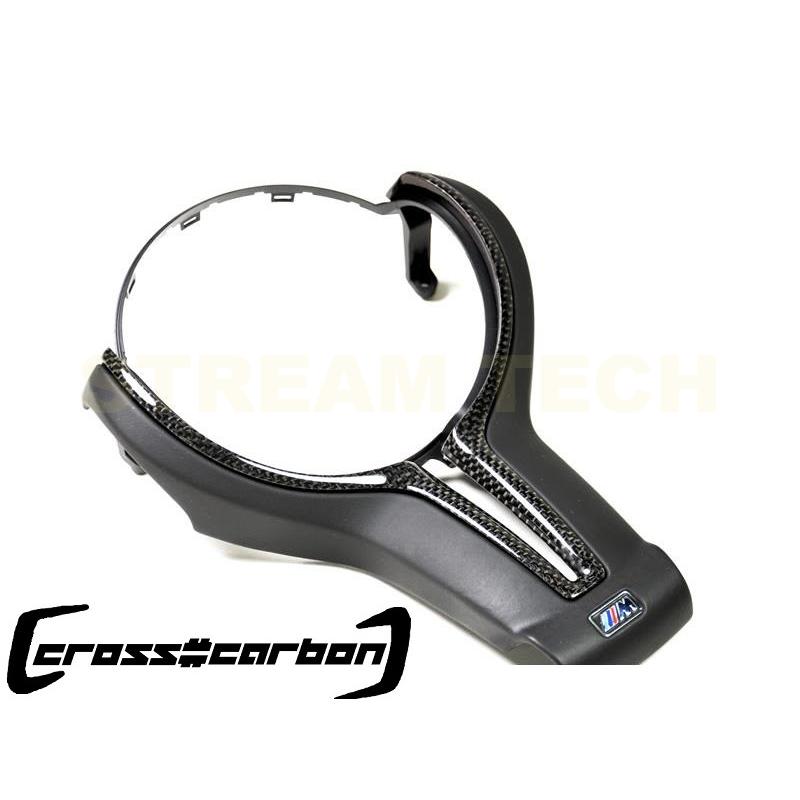 BMW Mシリーズ 汎用 カーボン ステアリングトリム ステアリングカバー