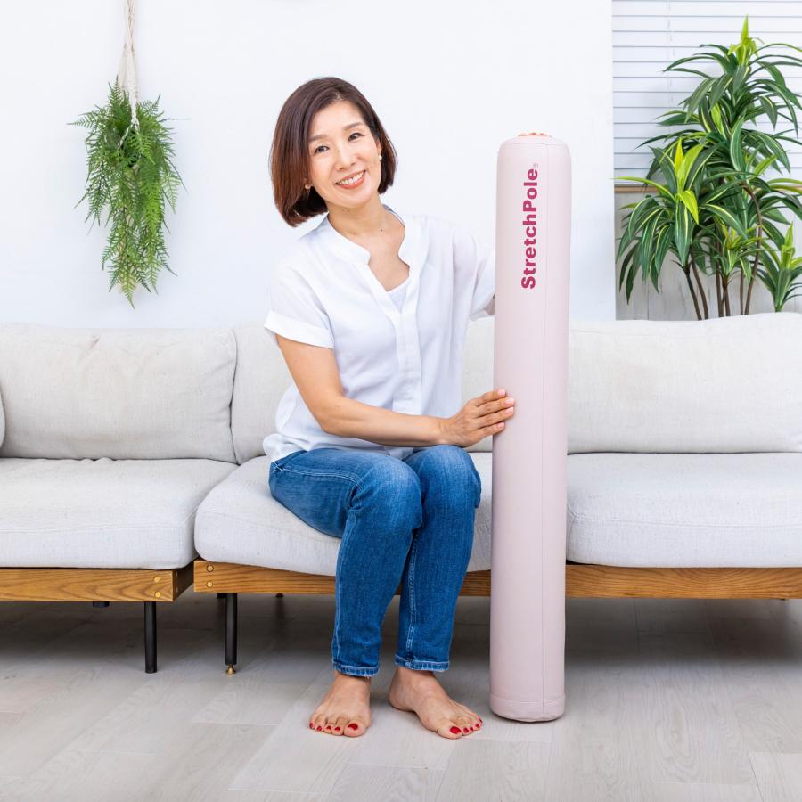 ストレッチポールMX(ピンクベージュ)株式会社LPN : ストレッチポール