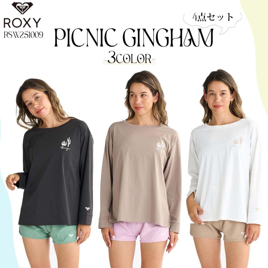 ROXY（ロキシー） 25 SS ROXY 水着4点セット PICNIC GINGHAM スイム