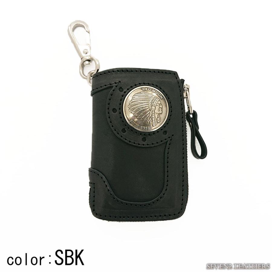 REDMOON（レッドムーン） キーケース 大きめ ベアバック L型ファスナー