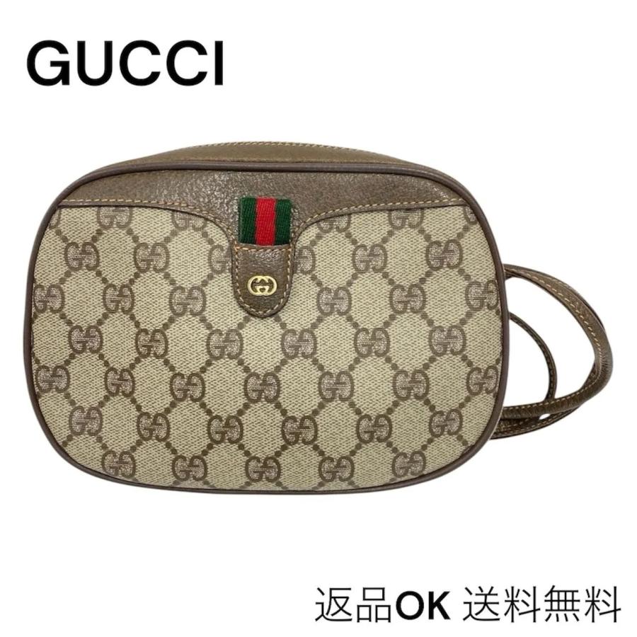 GUCCI（グッチ） 【返品OK】美品 オールドグッチ シェリーライン GG柄