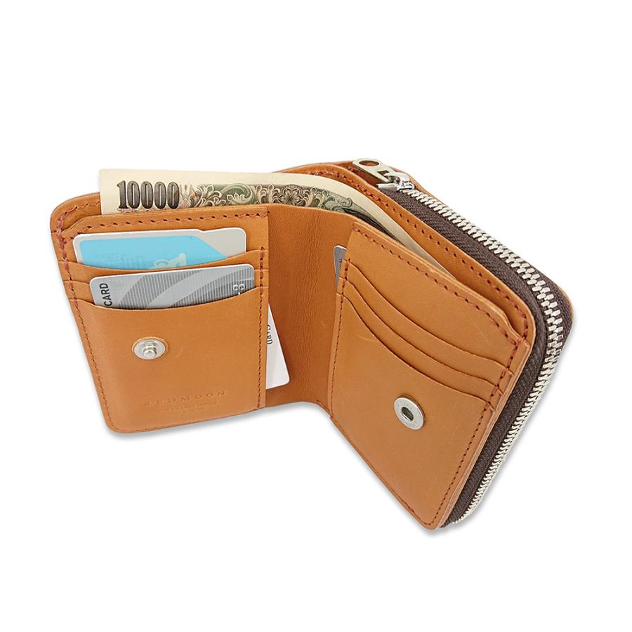 REDMOON（レッドムーン） 財布 二つ折り ZETT コンチョ