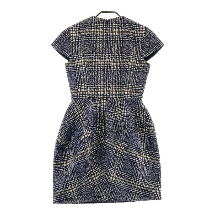 YOKO CHAN（ヨーコチャン） ワンピース チェック ネイビー系 38