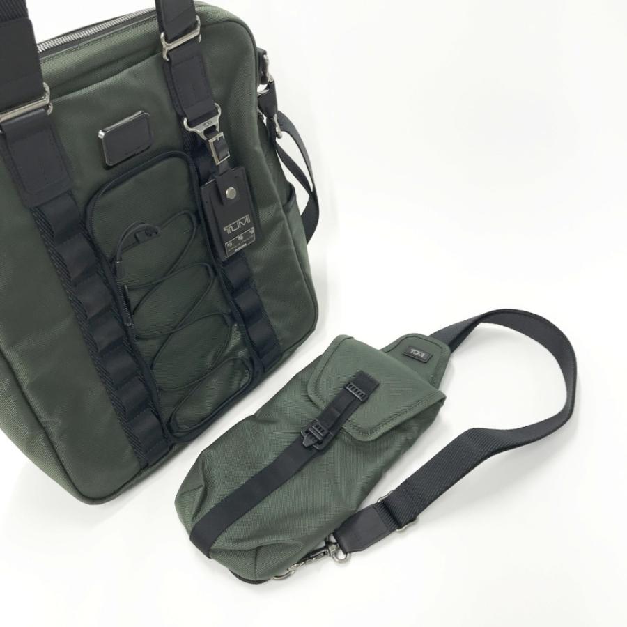 TUMI（トゥミ） 232397SP 2WAY バッグ ALPHA BRAVO グリーン系 メンズ