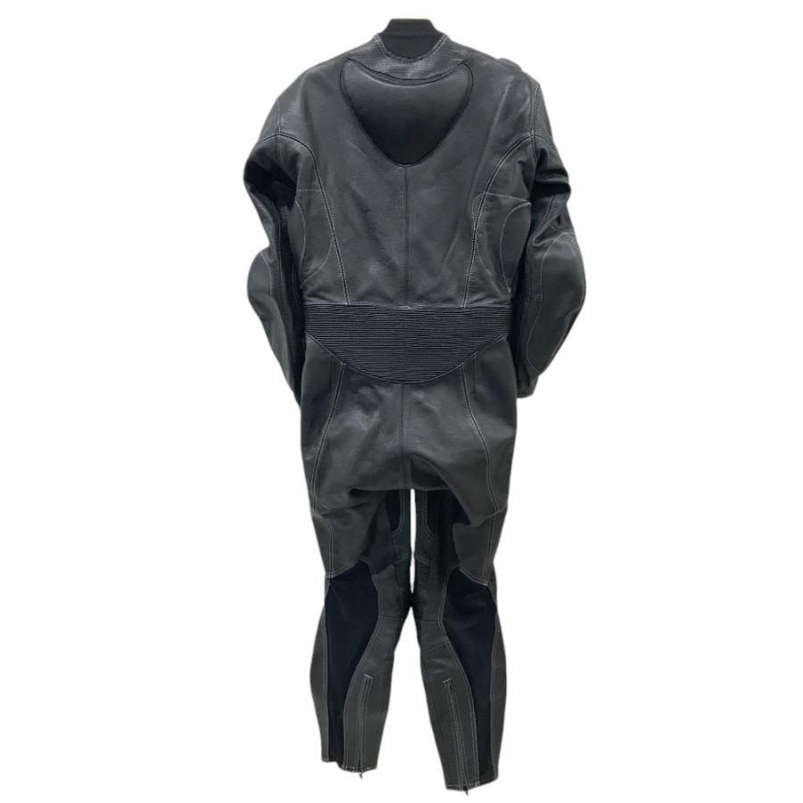 SPOON スプーン MFJ公認 革ツナギ レーシングスーツ ブラック系 3L