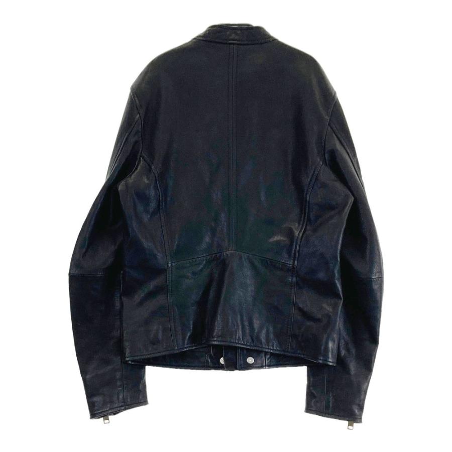 DIESEL ディーゼル レザー シングルライダースジャケット ブラック系 L