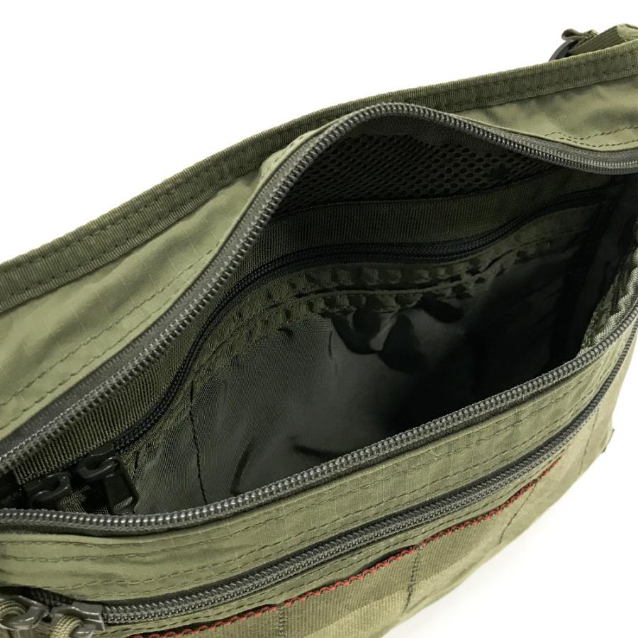 BRIEFING ブリーフィング ショルダーバッグ サコッシュ カーキ系