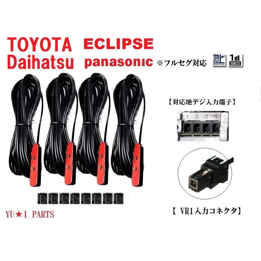 VR1 ダイハツ トヨタ対応 地デジアンテナ フィルム 4本セットNSZN-Z68