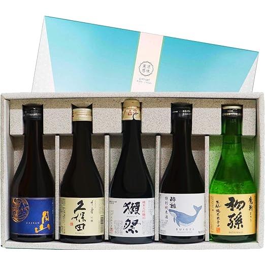 獺祭 爆買 日本酒セット【地酒辛口300ml×5本】飲み比べ 人気酒蔵 獺祭