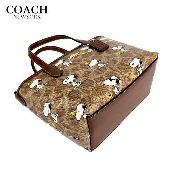 COACH（コーチ） COACH X PEANUTS スヌーピー コラボ ミニ トート