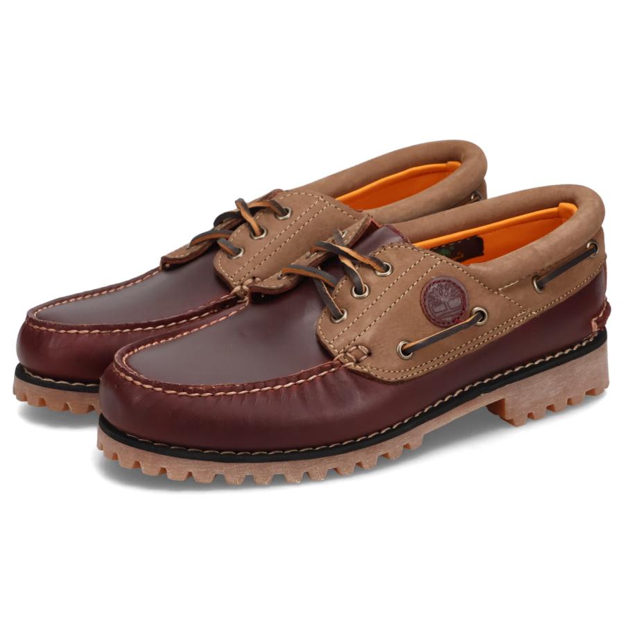 ティンバーランド バーガンディ レザー デッキシューズ 26.5cm定番