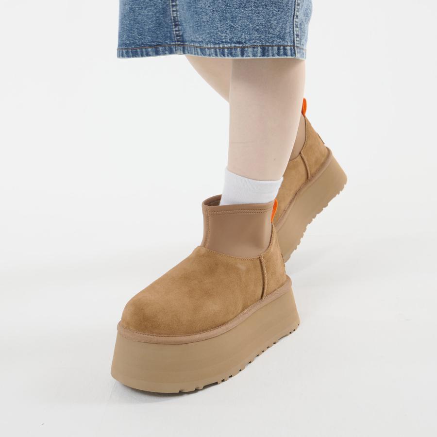 UGG（アグ） クラシックミニ ディッパー ブーツ レディース 厚底