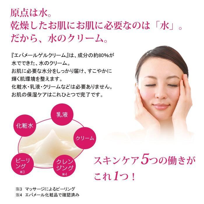 エバメール 正規品 オールインワンゲル クリーム 詰替え用 500g S 2個