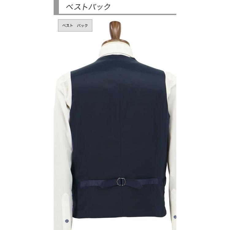 爆買 3ピーススーツ スーツ メンズ スリーピース スリムスーツ 紺