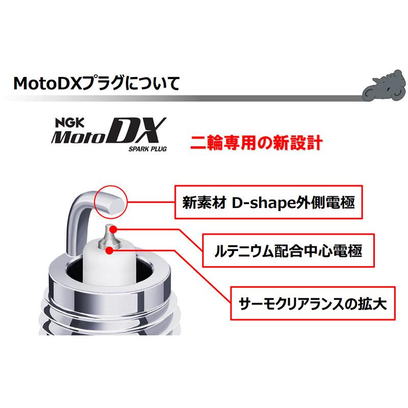 NGK ヤマハ YB-1フォア NGK MotoDX スパークプラグ CR7HDX-S 97593